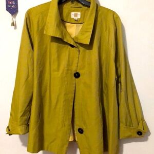 Greenish Khaki 3x short trench